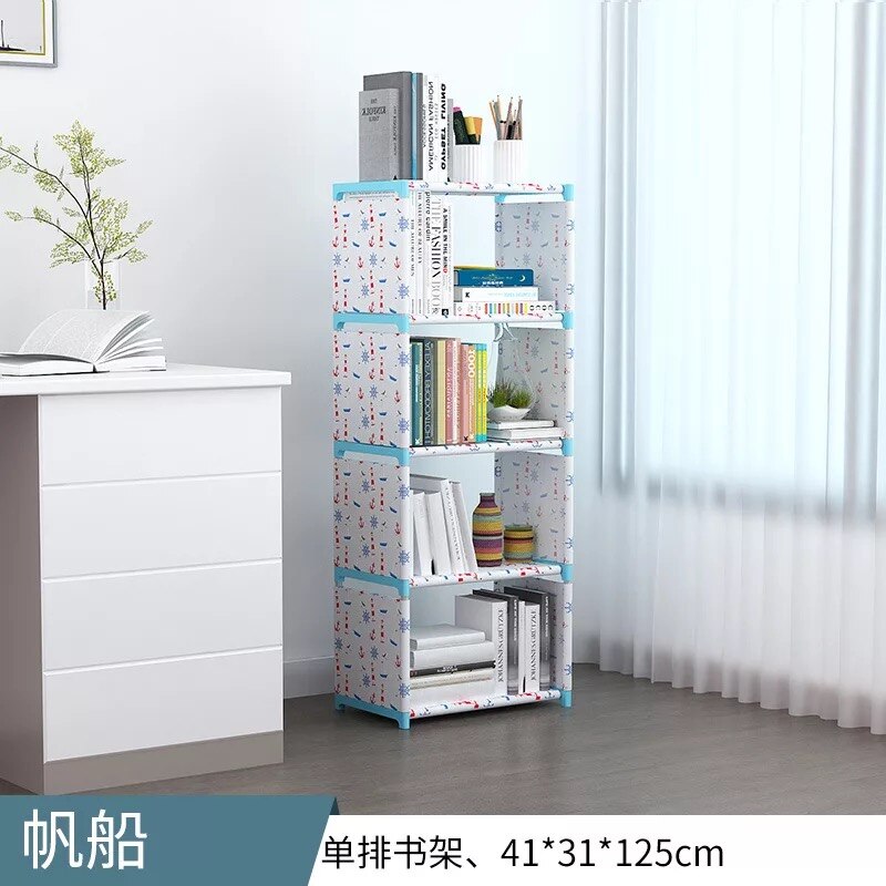 2/3/4 schicht Montiert Bücherregal Ecke Schrank Kleinigkeiten Buch Lagerung Organizer Einfach ziehen um Regal Bücherregal freundlicher Wohnkultur: 14