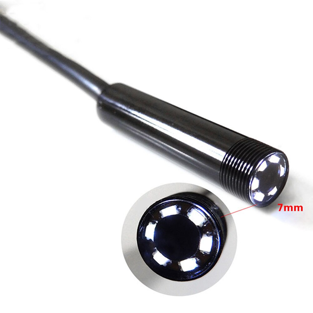 7mm Mini USB Endoscope Camera Waterproof HD Borescope Snake Inspection Tube Video Camera Adapter For Smartphone Computer