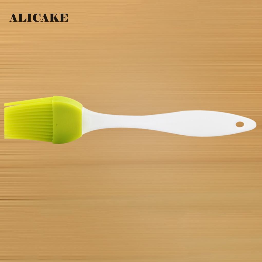 Pinceles de silicona para panadería, herramientas de panadería, utensilios para hornear, pan, cocinar, pinceles, aceite de repostería, BBQ, cepillo de hilvanado, herramientas, Color aleatorio