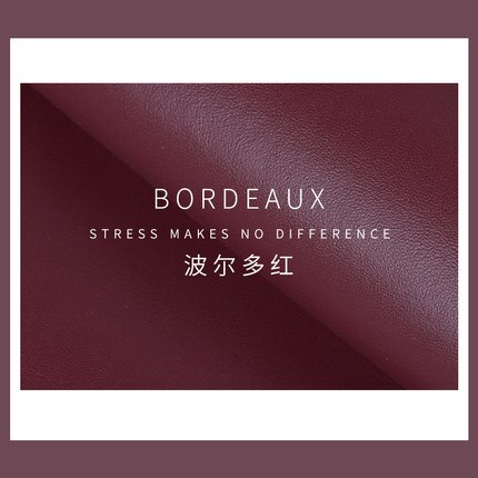Eerste Laag Schapen Huid Lederen Handgemaakte Diy Lederen 1Mm Dikte 1/4 Sheets (10-12 Voeten 3.3-4M, 30*30Cm/Voet): wine red