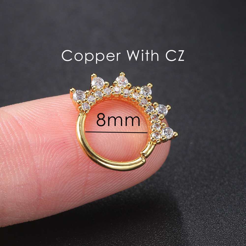 1 Stuk Kraakbeen Schelp Kwast Ketting Helix Daith Tragus Oor Piercing Oorknopjes Voor Vrouwen Ronde Earing Y 2K Oor Mode Sieraden