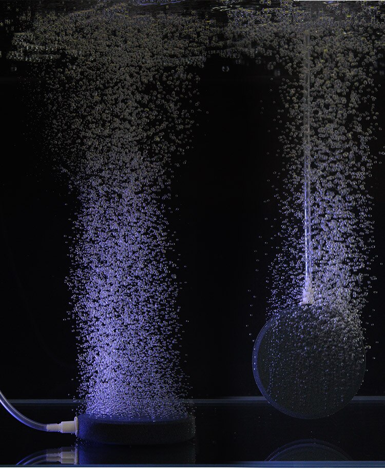 Bubble stone luftare för akvarie akvarium pump hydroponisk syreplatta mini luftpump tillbehör 4/5/6/7/8cm