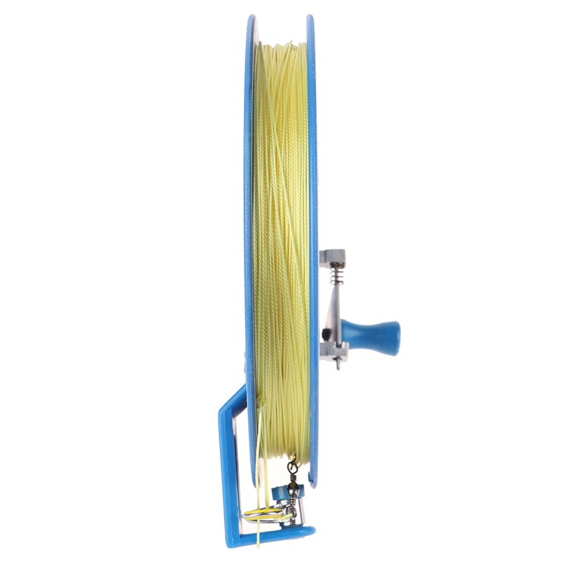 16Cm Kite Reel Abs Plastic Blauw 150M Kite Reel Grip Winder Vliegende Gereedschap Kronkelende Machine Vliegers & Accessoires