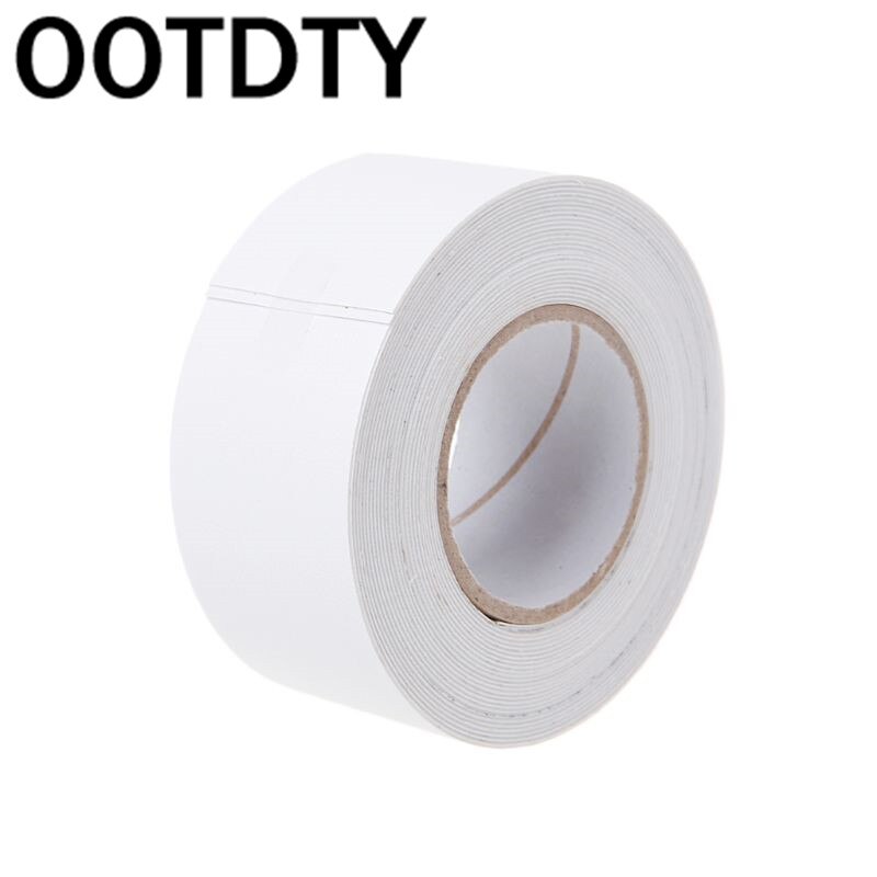 Bande de Protection de tête de raquette de Tennis 500cm pour réduire l'impact et les autocollants de Friction XXUF: WHITE