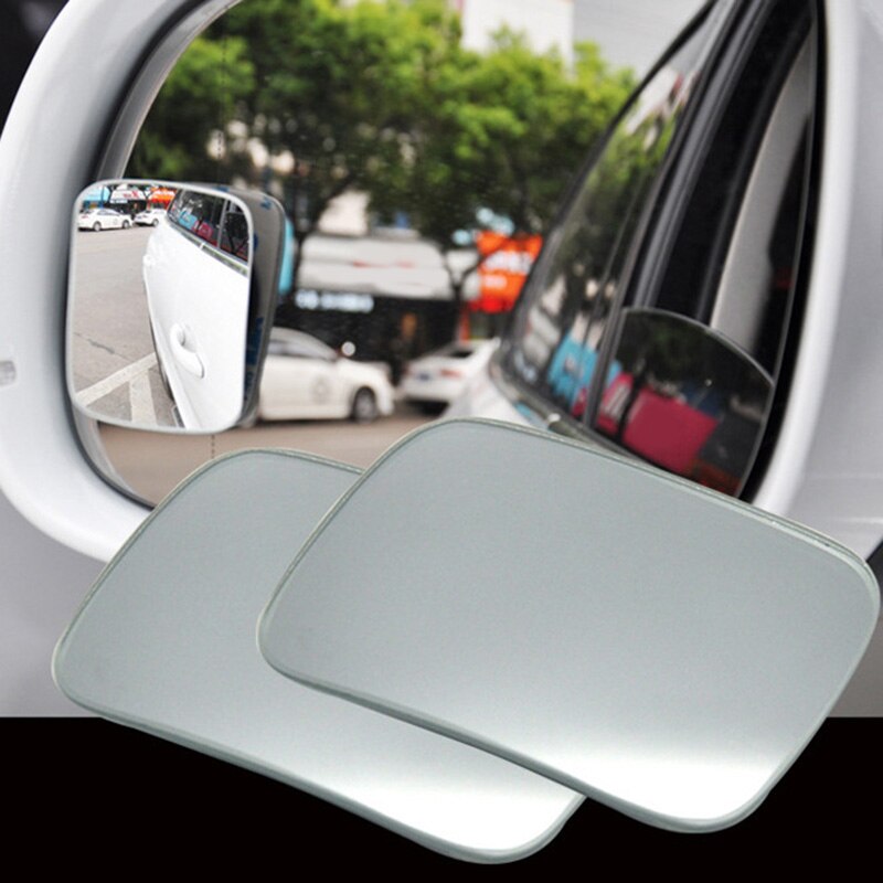 Auto Umkehr Weitwinkel Hilfs Spiegel Rahmenlose Einstellbar Hilfs Rück Auto spiegel Lanzenträger blind Stelle spiegel