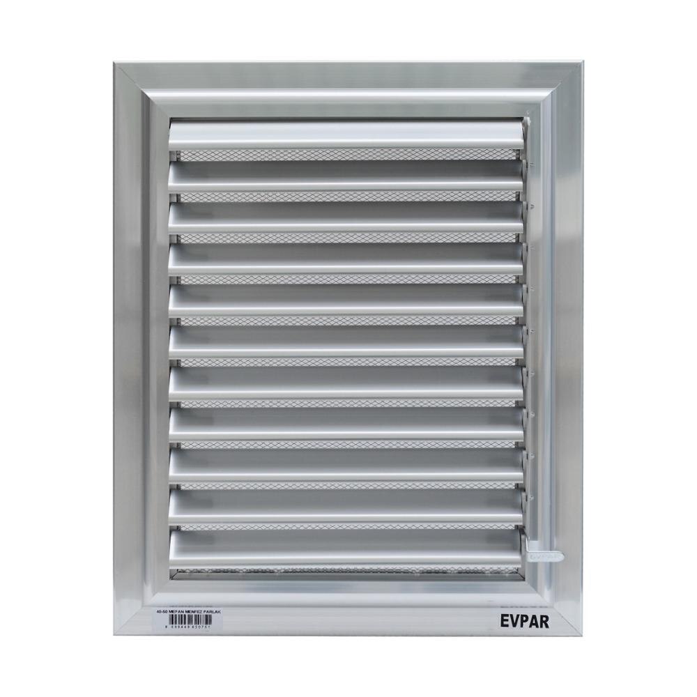 25 X 25 aluminum bathroom central air conditioning cover cooling ventilation ceiling wall mount air outlet grille window grille: CHROME SHİNE