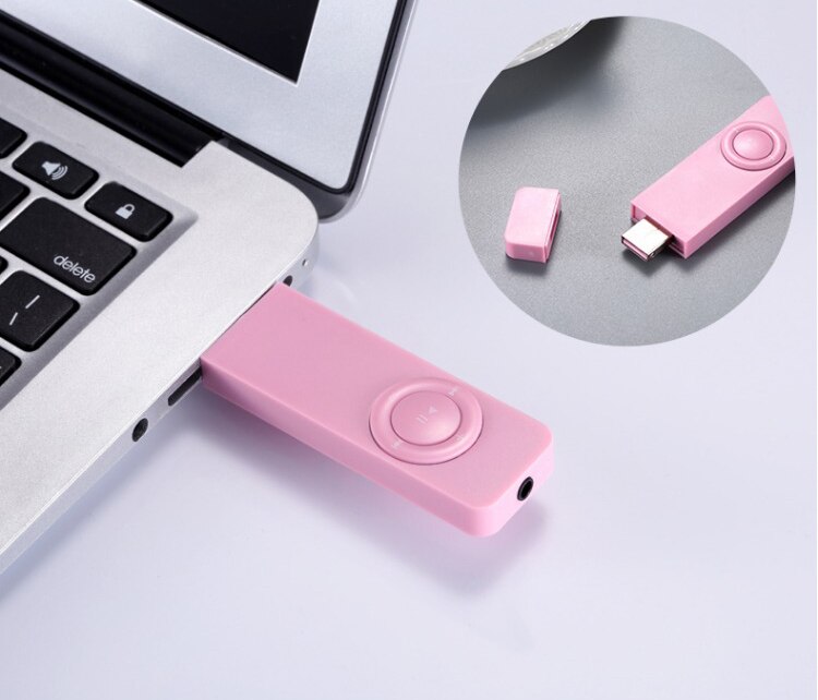 Multi Function USB In-line Sport MP3 Player Portable Lossless Sound Music Player Portable Audio Support TF Card