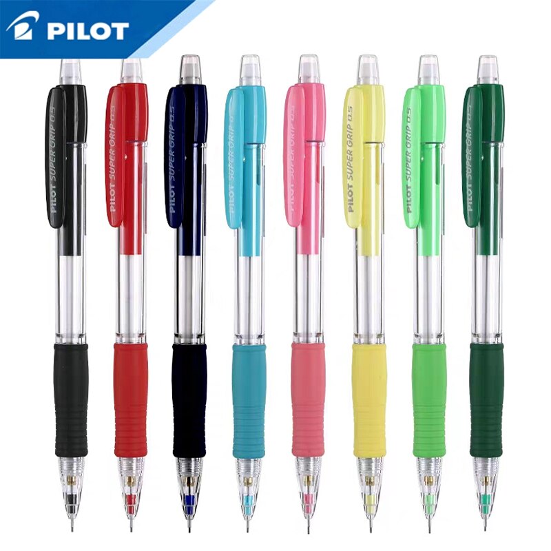 3 stykker japan Pilot h -185- sl flerfarget mekanisk blyant 0.5 mm kontor- og skolepapirer skrivemateriell