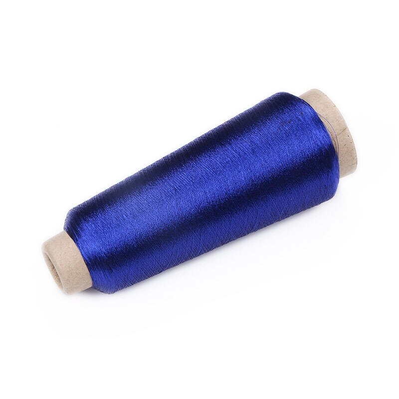 Colorful Computer Cross-Stitch Embroidery Threads 3200M Sewing Thread Line Durable Overlock Textile Metallic Yarn Woven Line: Royal blue