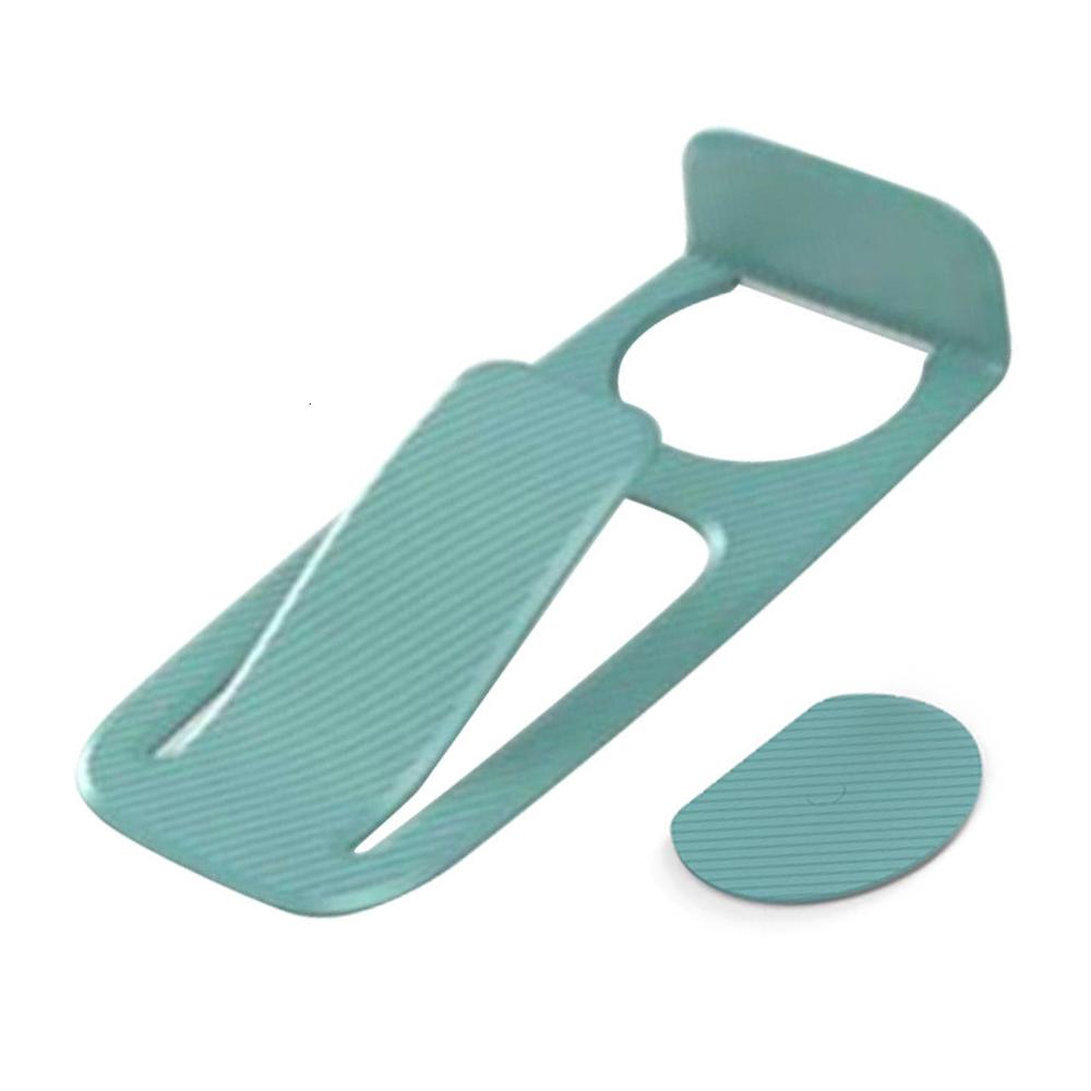 Spring Innovative Door Stopper Properly Holds Your Door Open Door Wedge Holder Multi-function Door Stopper Safety Protector: Green