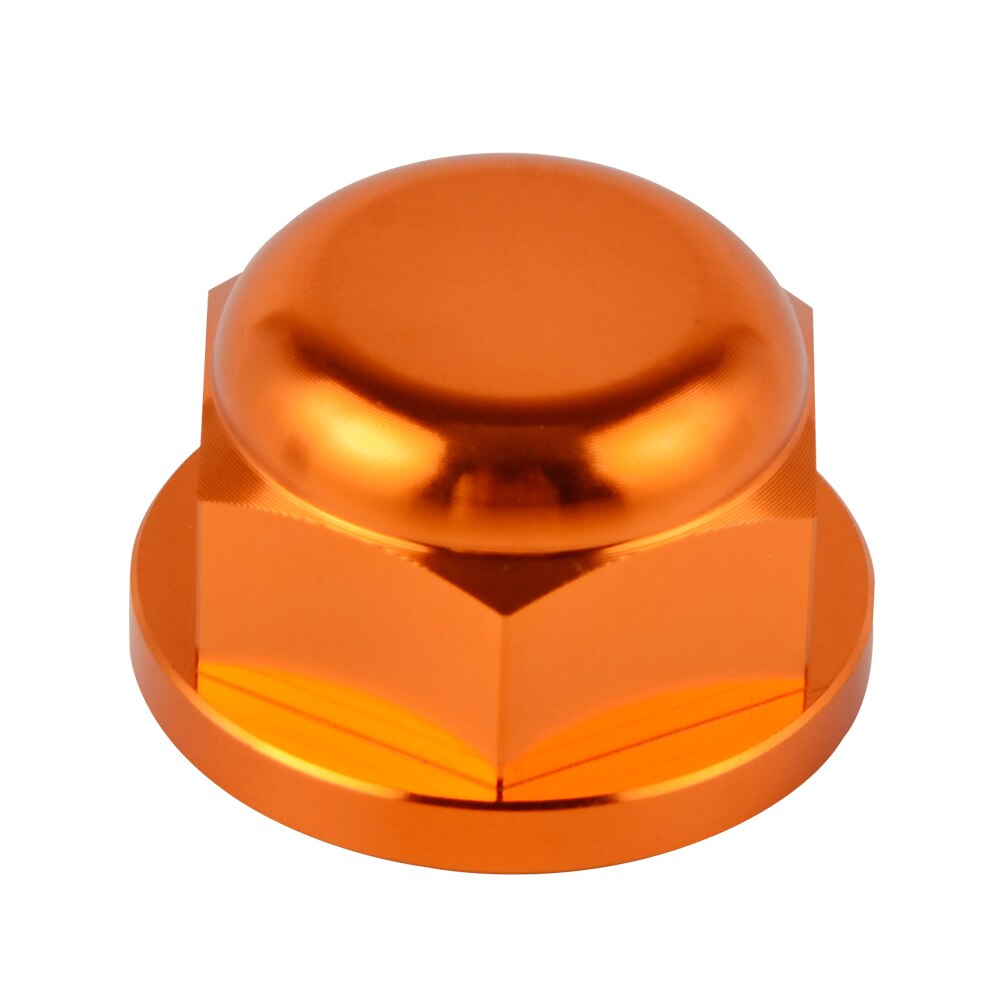 Tuerca de pasador de husillo de bloqueo de Rueda trasera para KTM, 125-500, EXC, EXC-F, -2022, 125-530, EXC, XC-W, EXC-F, SMR, SX, XC-W, XC, SX-F, 2003: Naranja
