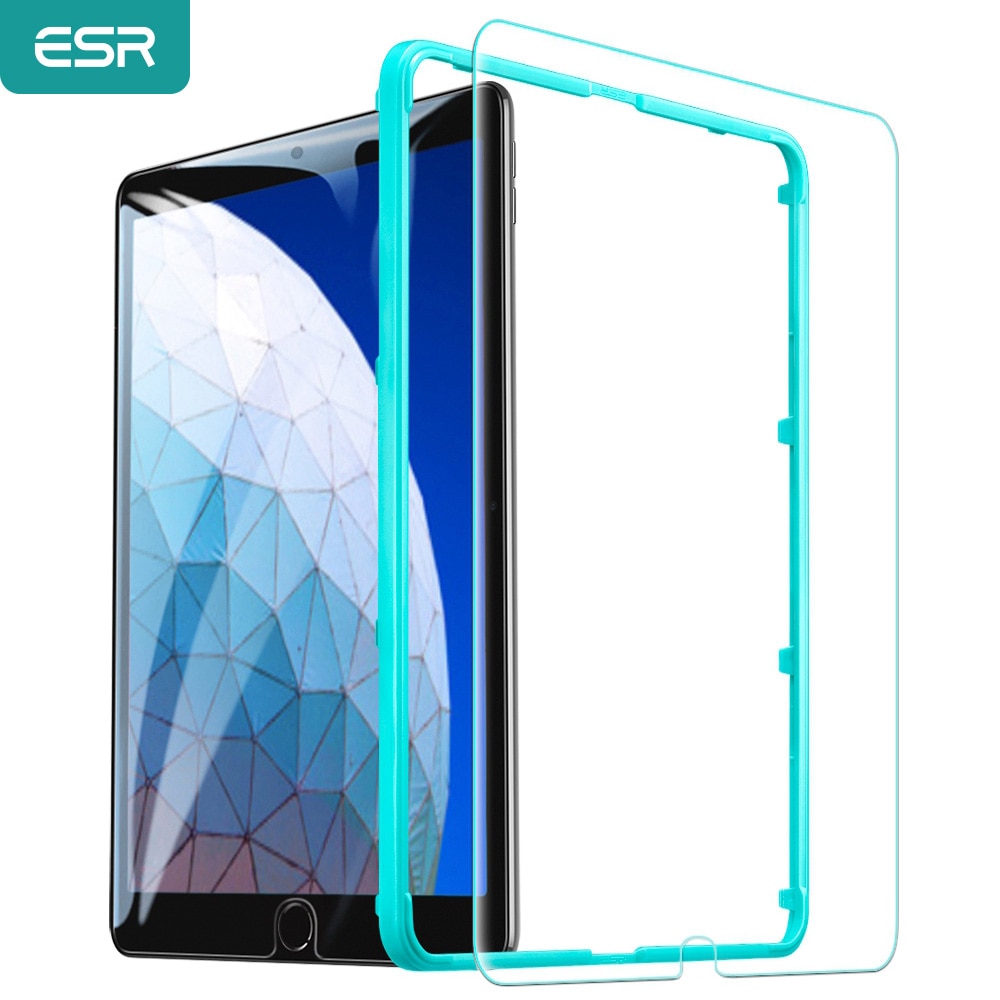 ESR Screen Protector for iPad Pro 10.5/iPad Air 3 Glass iPad Pro 12.9/11/9.7 iPad 7/6/5 Mini 5/4 Air 2 Air Tempered Glass