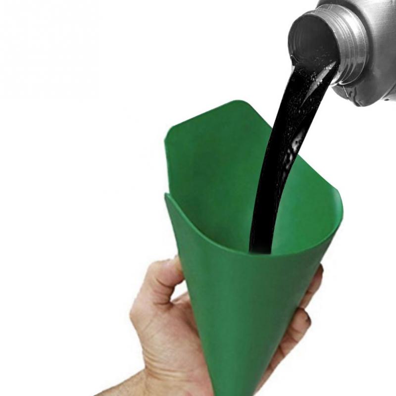 General Funnel Tractor Flexible Longer Oil Draining Funnel Tool Reusable Easy Clean Car Refueling Longer Funnel