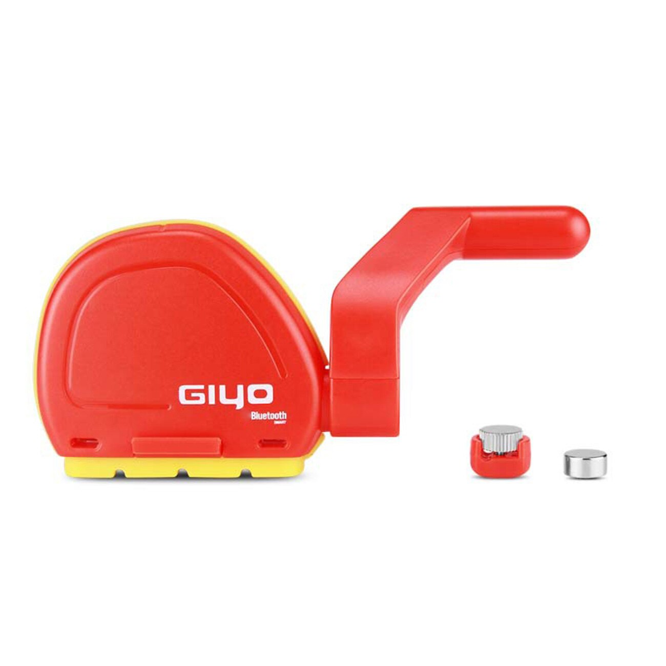 Bluetooth Cycling Computer Wireless Bike Computer Intelligent Cadence Sensor Counter MTB Bike Accessories: Red