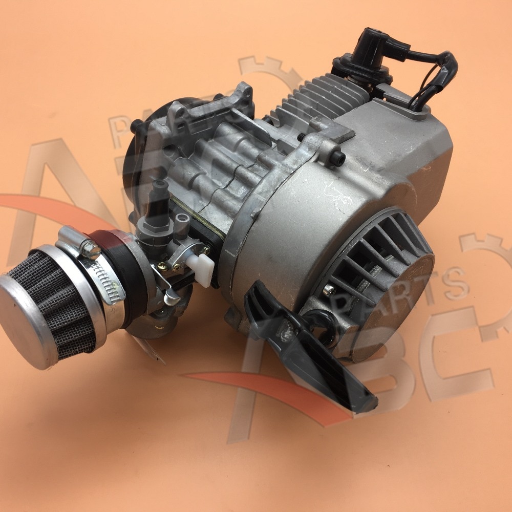 49cc minimoto mini moto bike / quad motor & pullstart karburator & luftfilter