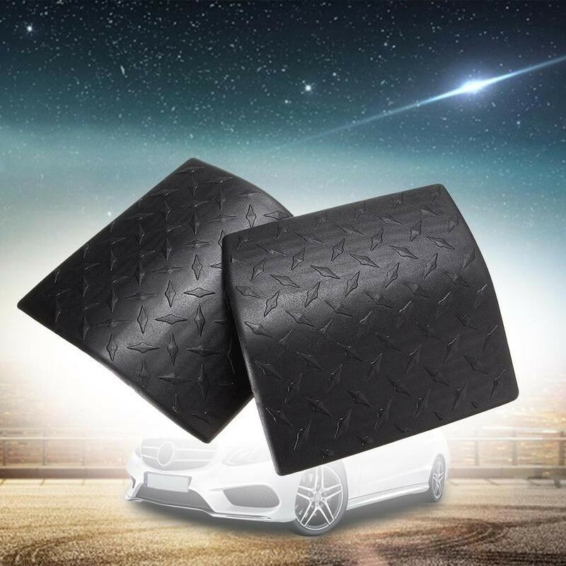 2x musta koppa luotiliivit kannen timantti levy leikata 2007 jeep wrangler jk