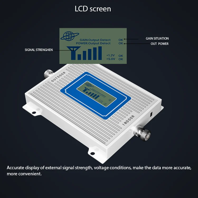 Amplificador de señal móvil 2g, 3g, 4g, GSM 900, 1800, 2100, 4g, B20, 800, LTE, 2600