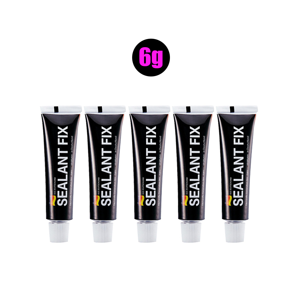5pc forte bond super cola de metal adesivo vedação cola selante fix para vidro metal cristal ferramenta mão 6/12/18g: Branco