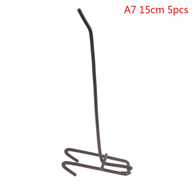5Pcs Workshop Haak Arm Muur Mesh Display Haken Magazijnstellingen Retail Winkel Peg Goederen Plank Metalen Paneel Hang Past geperforeerde: A7