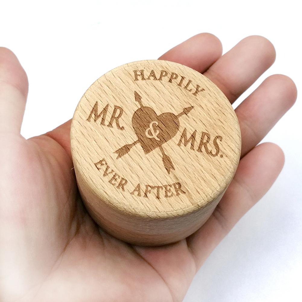 Tre forlovelsesring boks tre forlovelses bryllup ringe boks smykker oppbevaringsetui til giftering
