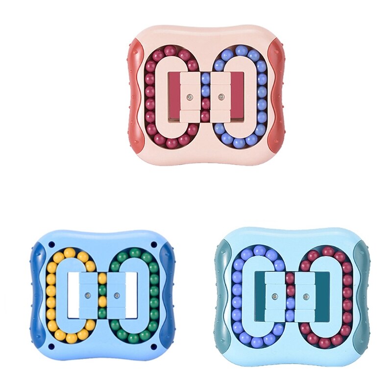 Antistress Roterende Magic Bean Vingertop Fidget Volwassenen Kids Stress Relief Speelgoed Grappige Educatief Doorbraak Game