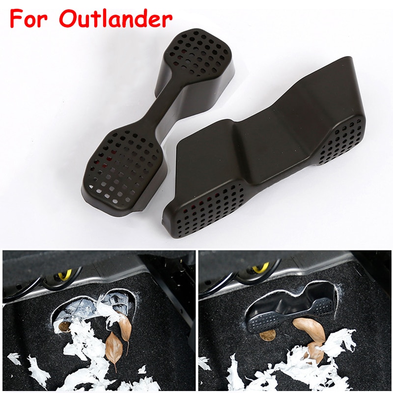 Lot De 2 Grilles De Protection Pour Sorties D'aération Voiture - Anti Poussière, Insectes - Installation Facile, Sans Outils