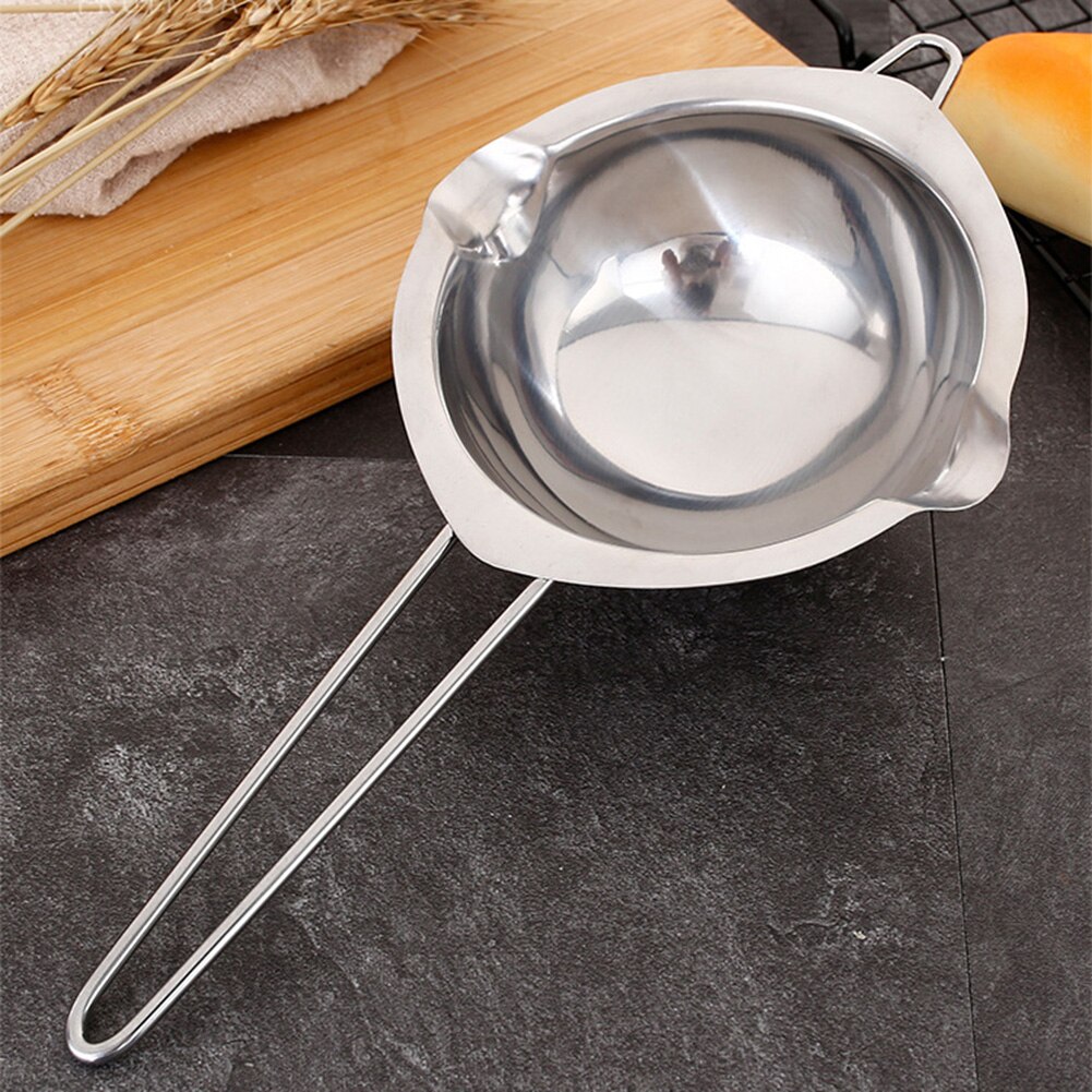 1PC Portable Stainless Steel Chocolate Butter Melting Pot Pan Kitchen Milk Bowl Boiler Cooking Accessories