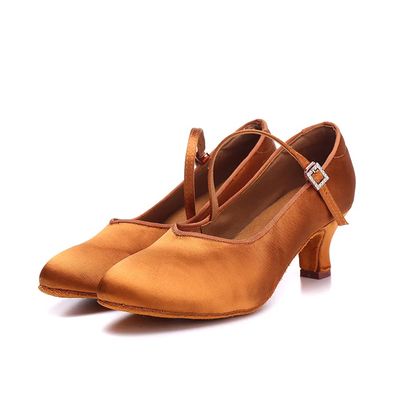 Chaussures de danse professionnelles Laitn à talons hauts modernes pour adultes, chaussures de danse Standard nationale pour femmes, valse, Flamenco