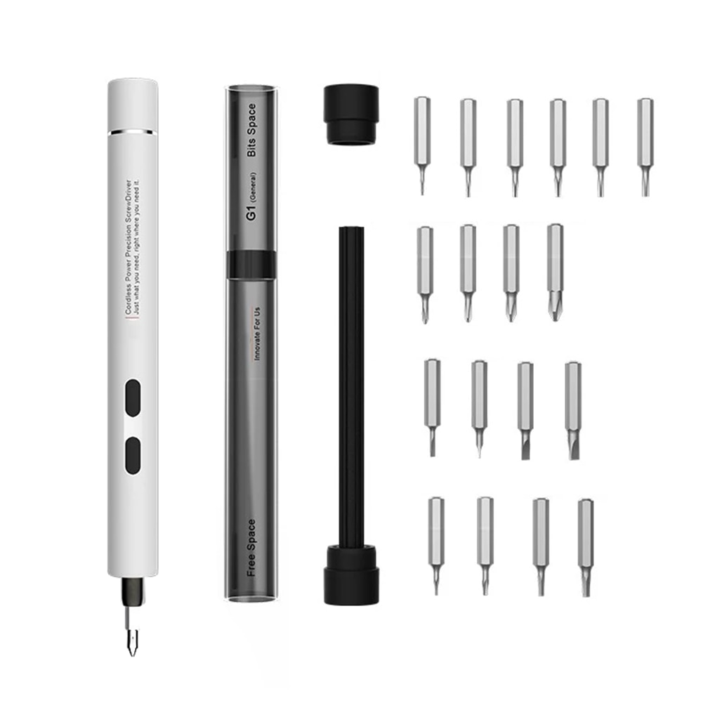 Mini Portable Electric Screwdriver Cordless Battery Power Drill Work Smart Home Kit Product Tools for Phone Repair