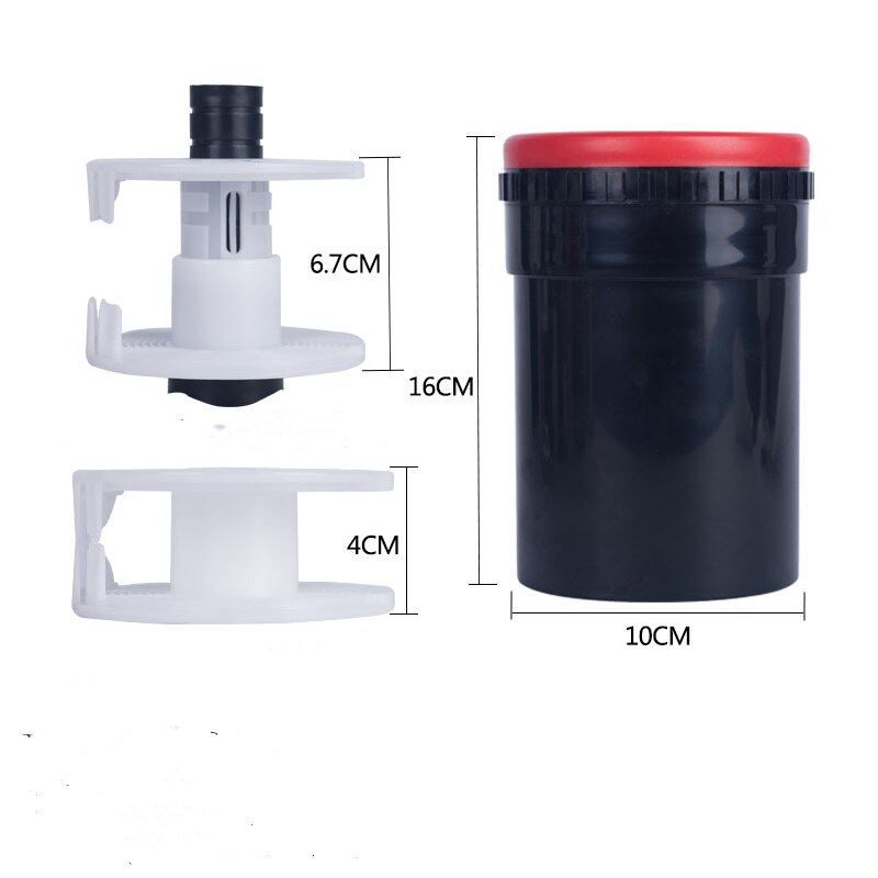 120 135 Darkroom Compact Film Developing Tank 2 Spiral Reel For Processing 120 135 127 film