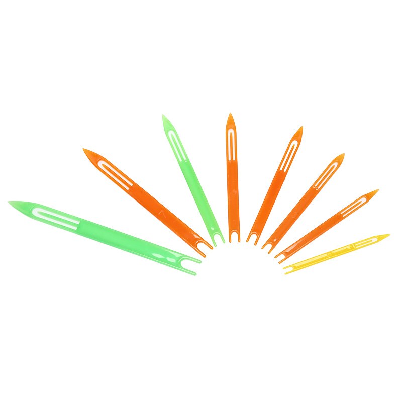 PATIKIL Kit De Réparation De Ligne De Pêche En Plastique Avec Aiguilles