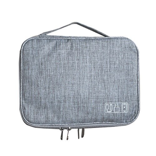 Digitale Gadget Tasche Ladegerät Draht Elektronische Organizer Tote Männer Reise Kabel Tasche Kosmetische Kit Fall Kleiderschrank Liefert Zubehör: Gray F