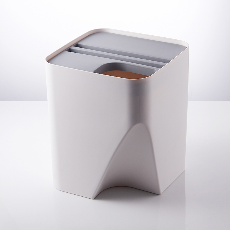 Keuken Prullenbak Voor Recycling Prullenbak Gestapeld Huishoudelijke Afval Sorteren Droge En Natte Scheiding Prullenbak Voor Badkamer WJ10242