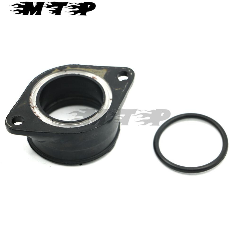 Carburetor Interface Carburetter Intake Pipe Adapter Insulator Connector Glue Set For Suzuki DR250 1982-1987 GN250 1985-2001