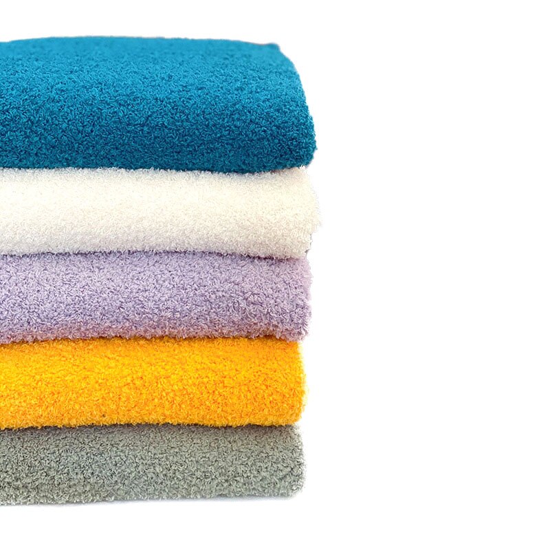 50*160cm Osmanthus velours Malt peluche tissu de pour pull pantoufles cachemire manteau peluche jouets poupée bricolage à la main