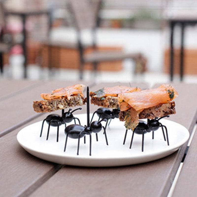 50 Pièces Enfants Fruit Fourchette, Fourchette Pour Enfants, Cure-Dent