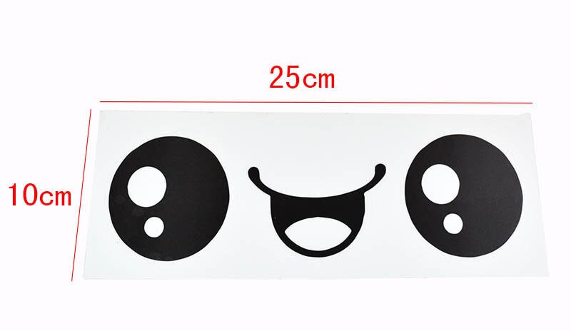 Cute Smile Face Toilet DIY Wall Sticker Home Furniture Bathroom Decals