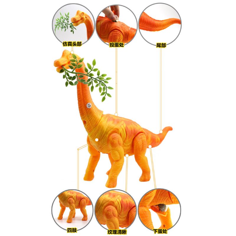 Juguete eléctrico para niños, dinosaurio ponedor, simulación, modelo de dinosaurios, juguetes educativos para niñas, Q6PD