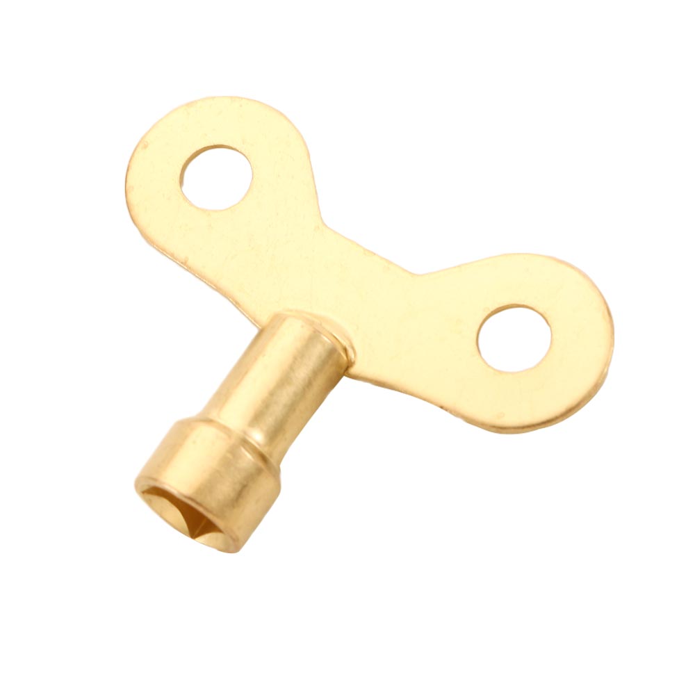 10 Pcs Square Socket Brass Radiator Plumbing Water Tap Accessories For Air Valve Plumbing Tool 6mm Hole Core