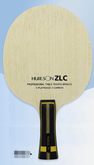 1Pcs Huieson Ping Pong Blade 5 Multiplex 2 Ply Zl Koolstofvezel Tafeltennis Training Blade: long handle