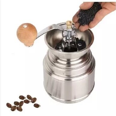 FeiC 1 st Rvs handslijpmachine keramische kern koffiebonen grinder mill Verstelbare dikte graden Wasbare