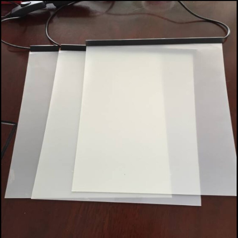 A4 hvid smart pdlc smart farvetone vindue film strømvindue elektrokromisk film omskiftelig glasvinyl
