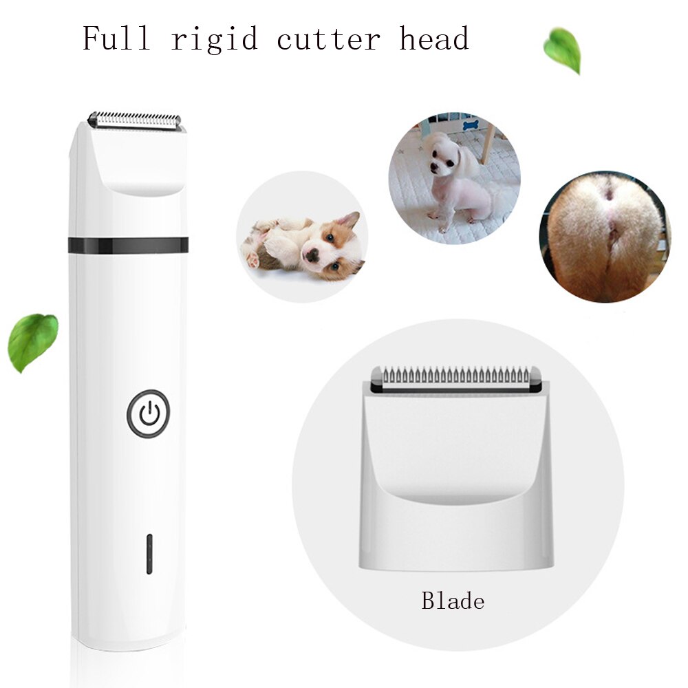 Wiederaufladbare Baorun 3 in 1 Hundesalon Maschine Katze Hund Haar Trimmer USB Haustiere Schermaschinen Nagel Schleifen Mit Haar Trimmer