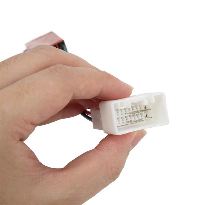 ISO Male Wire Harness Adapter Pre Stripped ISO Radio Wire Harness Simple Install for Refitting Bus