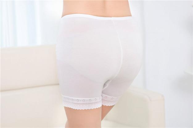 Vrouwen Plus Size Kant Veiligheid Korte Tiered Rokken Broek Lingerie Boxer Vrouwen Comfortabele Slipje Ropa Interieur Femenina # T5P