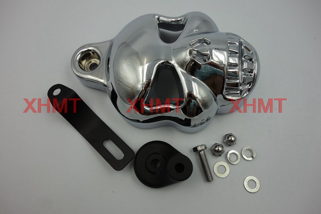 Horn Cover for Harley Big Twins with stock horn between cylinders Evo 1992 - 2007 2006