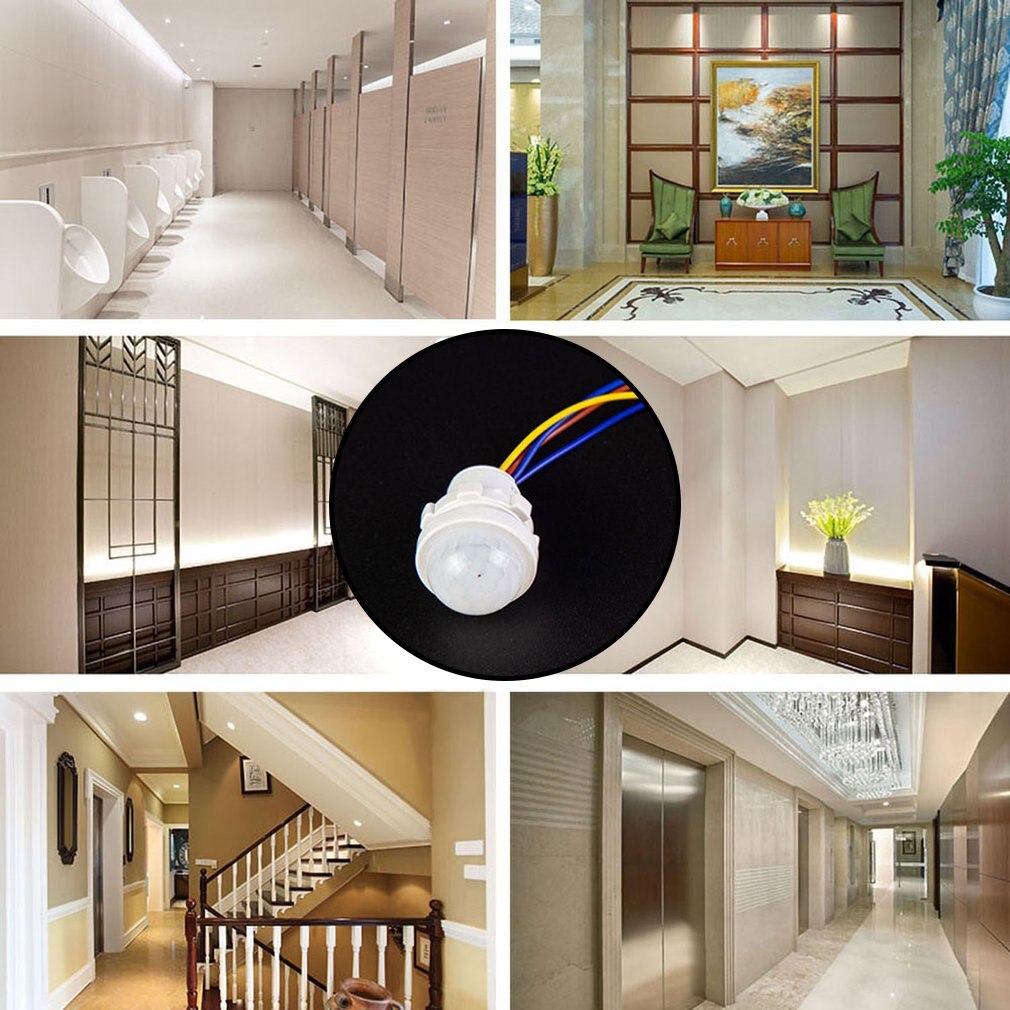 110v 220v Light Switch Sensor Detector Intelligent Switch Led 110v 220v Infrared Sensor Infrared Automatic Switch On Off