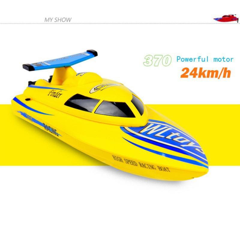 RC stad WL911 4CH 2.4G High Speed Racing RC Boot RTF 24 km/h Afstandsbediening Speelgoed Voor Jongen kids