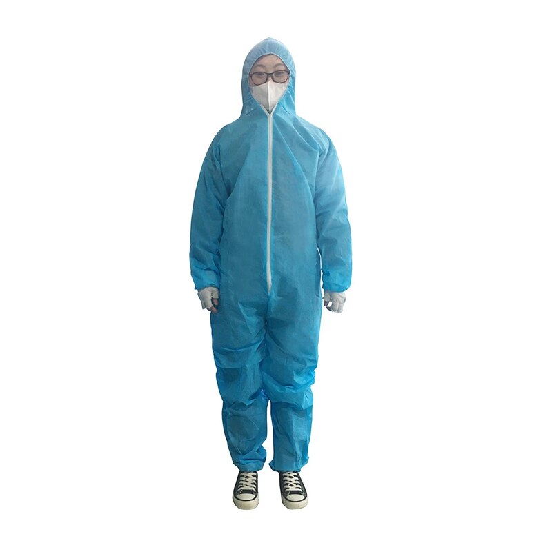 Multifunktionel engangsbeskyttende åndbar støvtæt sikkerhedstøjarbejde spary malingstøj overall suit / xl / xxl