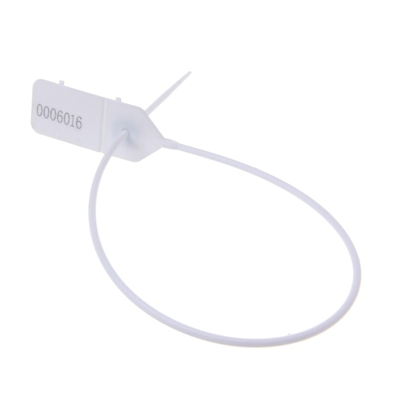 50pcs 0-50 DIY Nylon Cable Ties Tight Security Wire Logistics Self-locking Seals